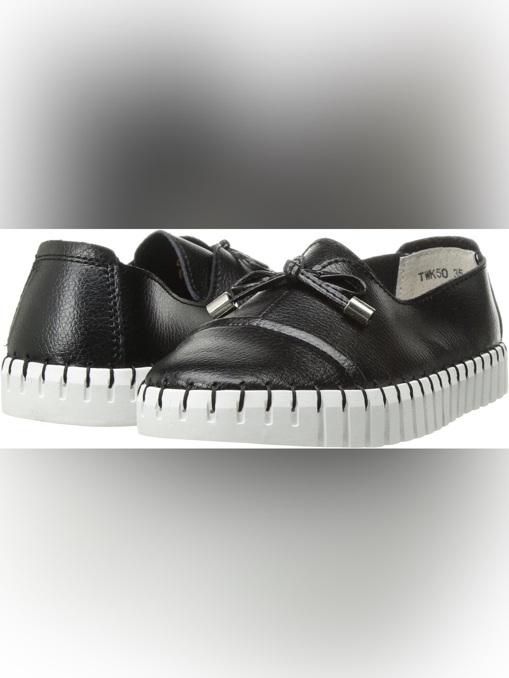 👉🏼NWT👈🏼 Bernie Mev Black Flexible Sole Memory Foam Loafer Sz:6